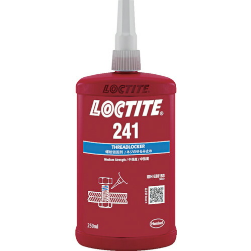 ヘンケルジャパン　ロックタイト　ネジロック剤　２４１　２５０ｍｌ　【品番：241-250】