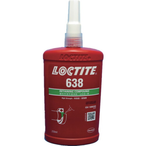 ヘンケルジャパン　ロックタイト　はめ合い固定剤　６３８　２５０ｍｌ　【品番：638-250】