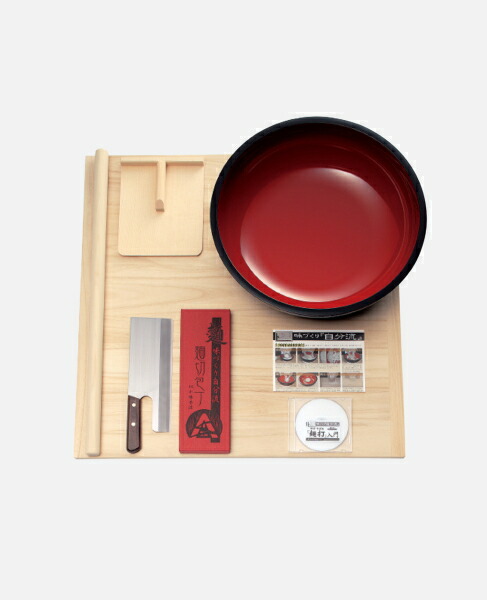 豊稔企販　普及型麺打ちセット（大）（そば・うどんDVD付）　【品番：A-1260】 22,092円