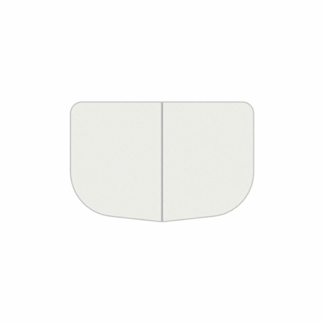 ハウステック　断熱クミフタ（530×696切欠）2枚　オフホワイト、グレー　【品番：SJ11-PT4001】の通販は