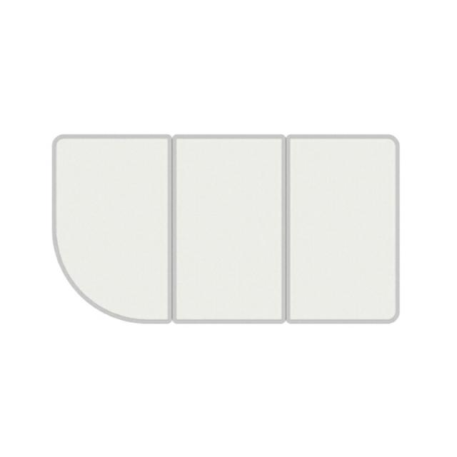 ハウステック　クミフタ（489×770切欠、463×770、463×770）3枚　オフホワイト、グレー　【品番：NAXX-PT4413】