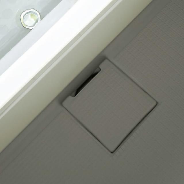 ハウステック　排水口フタ（206×202 サイズ）　ディープグレー　【品番：EJ09-PT0013】