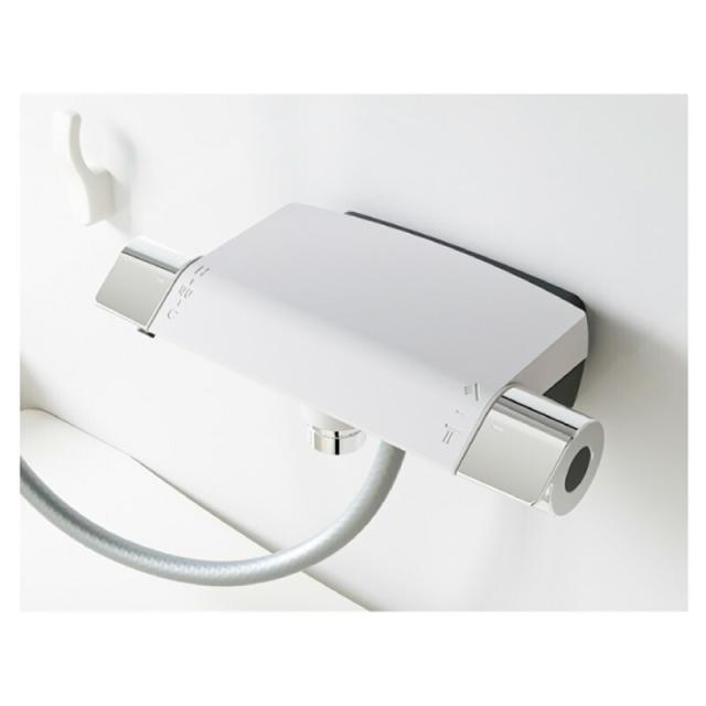 ハウステック　クリンフロート水栓（一般地用） eシャワー Nfセット　ホワイト、メタル調　【品番：RY22-PT0003】