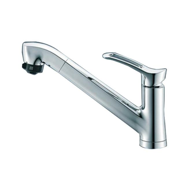 ハウステック　シングルレバーシャワー水栓（ホース付・エコ・一般地用）　【品番：K87121EJ-HT】の通販は