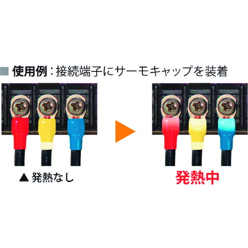 因幡電機産業（因幡電工）　JAPPY　サーモキャップ可逆タイプ　２５個入り　赤　適用電線２５０ＳＱ　【品番：MTC-250-REDN】