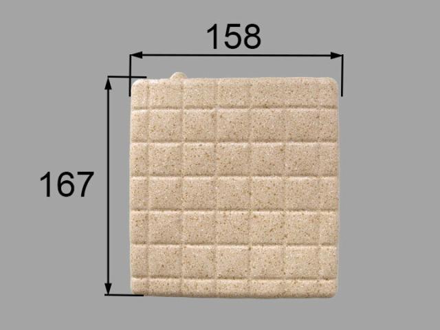 LIXIL（INAX）　排水目皿　グラニットライトブラウン　【品番：M-FA（36）V/FG108】の通販は 8,261円