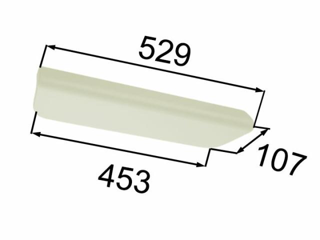 LIXIL（INAX）　アームレスト　ベージュ　【品番：YCA-1-L/B】【14】