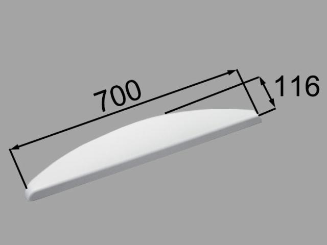 LIXIL（INAX）　ヘッドレスト　ホワイト　【品番：YCH-7A/W】の通販は 19,735円