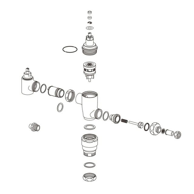 LIXIL（INAX）　リモコンフラッシュバルブ本体（節水形）　【品番：CFR-60V,HT】【14】