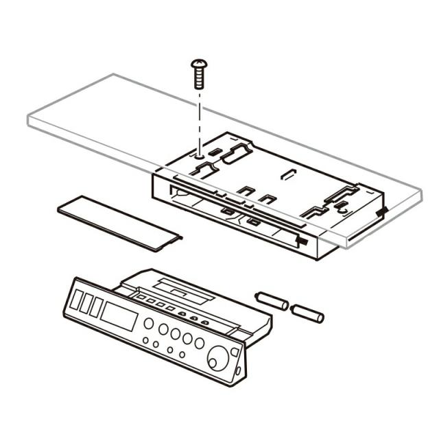 LIXIL（INAX）　電池・ビス付インテリアリモコンキット（音楽再生・電動リフトアップ付）　【品番：354-1248-SET】【14】 8,602円