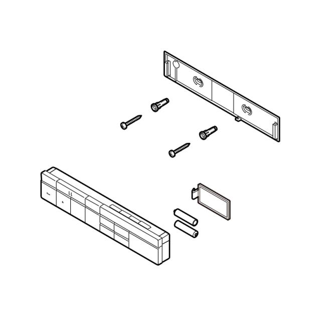 LIXIL（INAX）　電池・ビス付スマートリモコンキット（英字表記）　【品番：354-1588-EG-SET】
