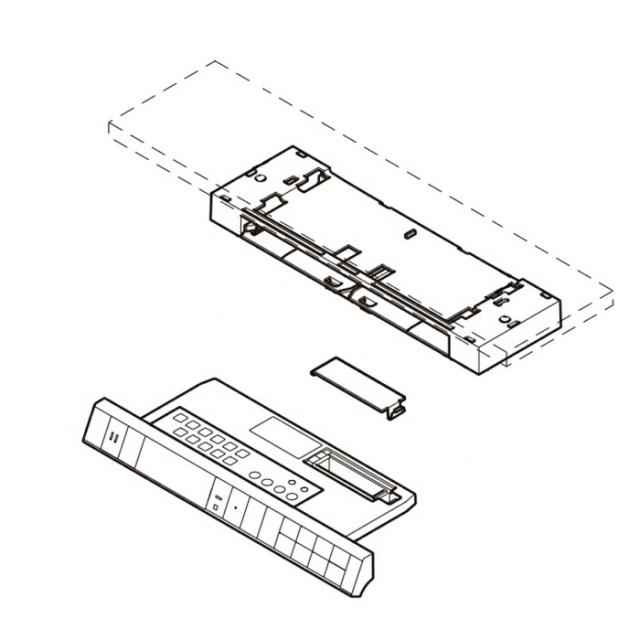 LIXIL（INAX）　インテリアリモコンキット（流す付）　【品番：354-1560】【14】
