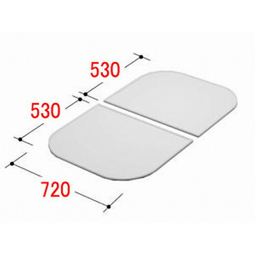 LIXIL（INAX） 薄型保温組フタ ホワイト 【品番：YFK-1376B（9）-D4
