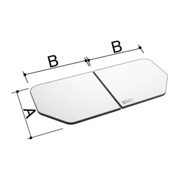 LIXIL・INAX 薄型保温組フタ 風呂蓋 YFK-1280B(4)-D4 LIXIL・INAX 薄型