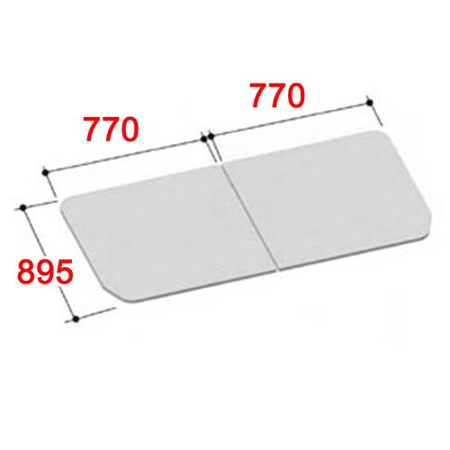 LIXIL（INAX）　組フタ　【品番：YFK-1590B（1）-D】