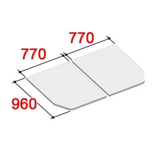 LIXIL（INAX）　薄型保温組フタ　ホワイト　【品番：YFK-1596B（2）-D4】【14】 27,412円