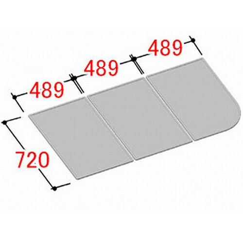 LIXIL（INAX）　組フタ　【品番：YFK-1575C（4）】