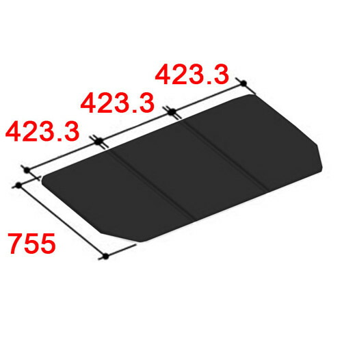 風呂ふた オーダー オーダーメイド 組み合わせ 121〜130×131〜140cm 3枚割 特注 別注 （ 風呂 お風呂 ふた ふろふた 風呂蓋 風呂フタ 日本製 フタ 蓋 パネル 組み合わせ風呂ふた 3枚組 サイズオーダー 保温 抗菌 防カビ ）