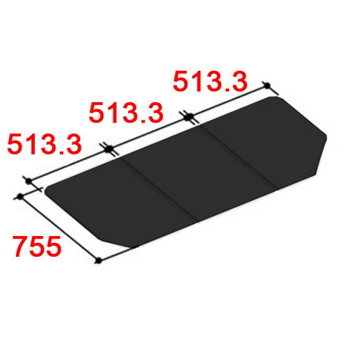 LIXIL（INAX）　風呂ふた 組フタ　【品番：YFK-1576C（6）-D4/K】【14】