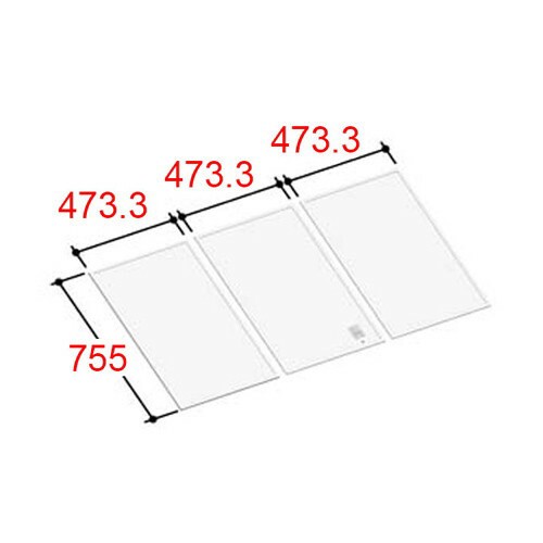 LIXIL（INAX）　組フタ　【品番：YFK-1476C（3）】【14】