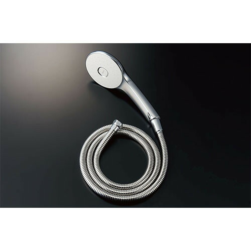 LIXIL（INAX）　エコアクアシャワー（めっき仕様）メタルホース （ホース長 1.6m）　【品番：BF-SL6B（1.6）】【14】