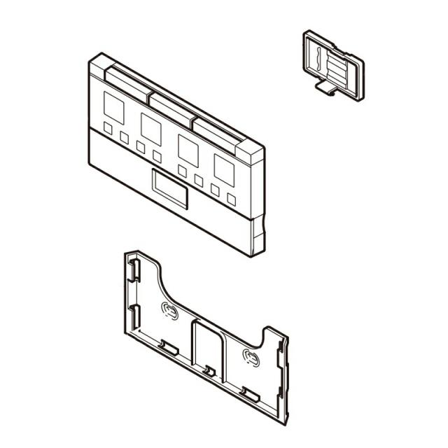 LIXIL（INAX）　壁リモコンキット（CW-E75QC用）　【品番：354-1492】【14】
