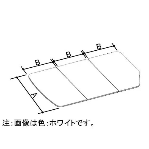 LIXIL（INAX）　薄型保温組フタ　ホワイト　【品番：YFK-1376C（8）-D4】【14】