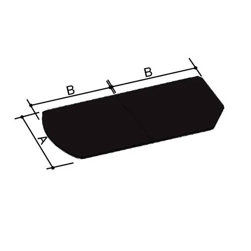 LIXIL（INAX）　薄型保温組フタ　レザー調ブラック　【品番：YFK-1472B（1）-D4/K】【14】