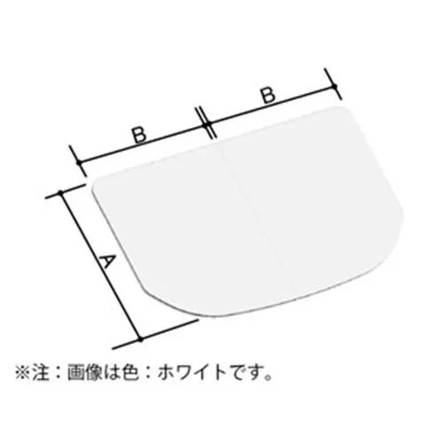 LIXIL（INAX）　薄型保温組フタ　ホワイト　【品番：YFK-1480B（5）-D4】【14】