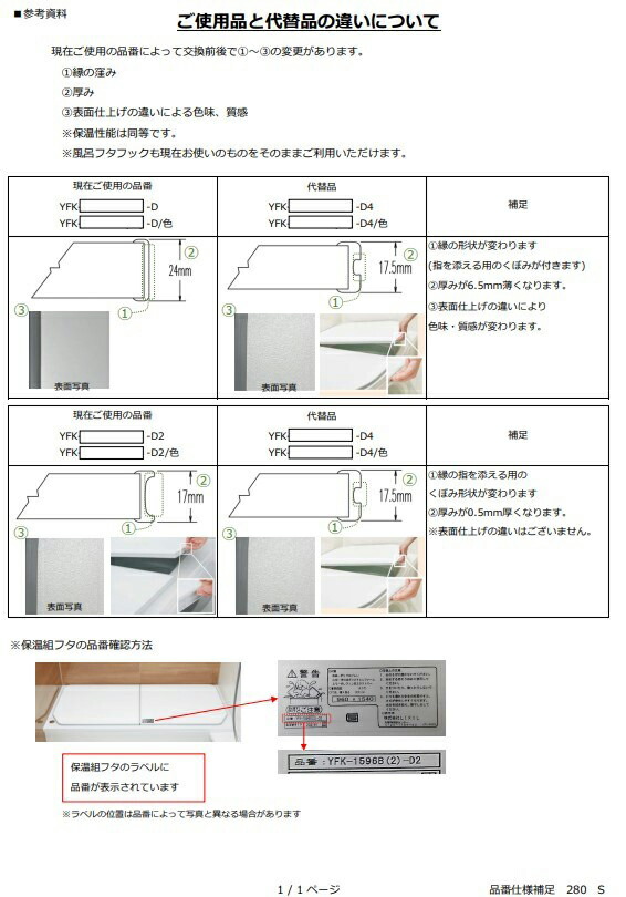 LIXIL（INAX） 薄型保温組フタ レザー調ブラック 【品番：YFK-1480B（5