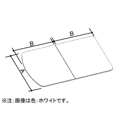 LIXIL（INAX）　薄型保温組フタ　ホワイト　【品番：YFK-1494B（5）-D4】【14】