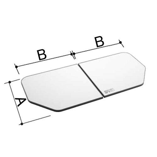 LIXIL（INAX）　薄型保温組フタ 1600オーバル浴槽用　【品番：YFK-1677B（1）-D4】【14】