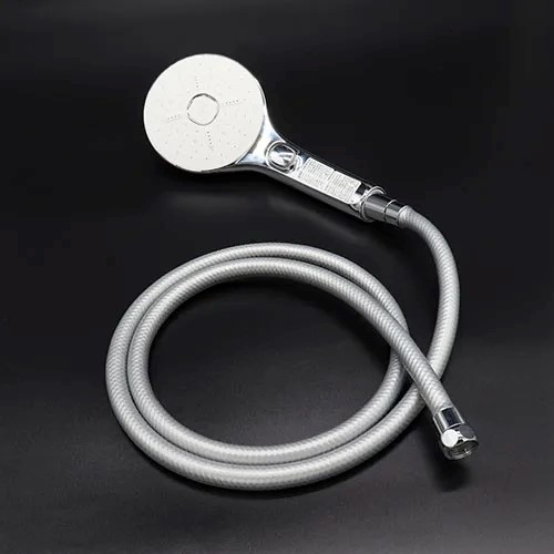 LIXIL（INAX）　スイッチ付エコアクアシャワーSPA　メタル調、ホワイト　【品番：BF-SM6MBGE（1.6）-PU/FW1】【14】