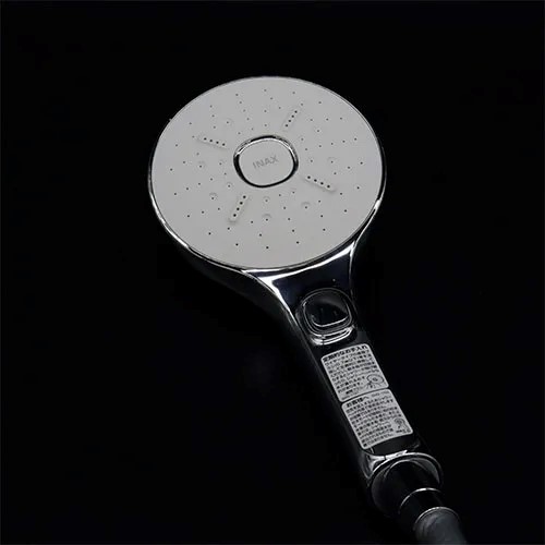 LIXIL（INAX）　スイッチ付エコアクアシャワーSPA　メタル調、ホワイト　【品番：BF-SM6MBGE（1.7）-PU/FW1】