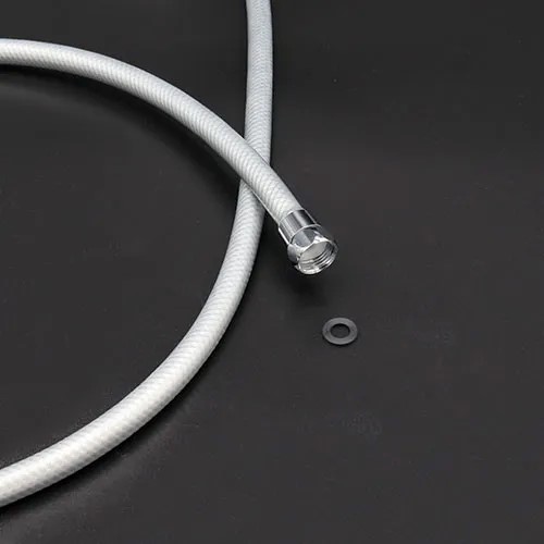 LIXIL（INAX）　スイッチ付エコアクアシャワーSPA　メタル調、ホワイト　【品番：BF-SM6MBGE（1.8）-PU/FW1】