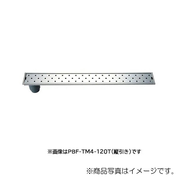 LIXIL（INAX）　トラップ付排水ユニット 目皿、施工枠付（縦引き）　【品番：PBF-TM4-90T】【14】