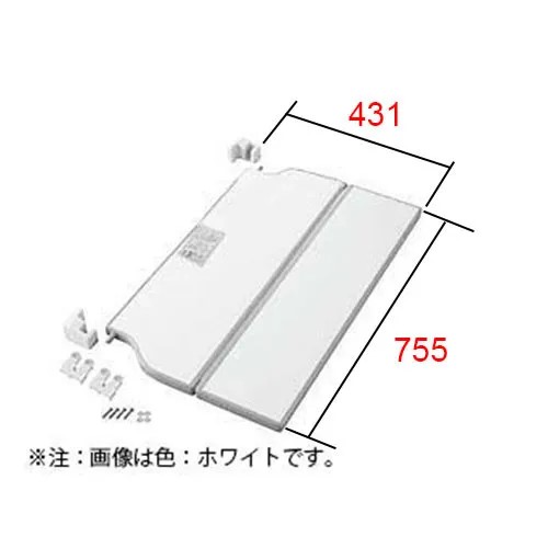 LIXIL（INAX）　薄型腰掛付保温フタ　ホワイト　【品番：YFK-0476A（1）-D3-B】【14】