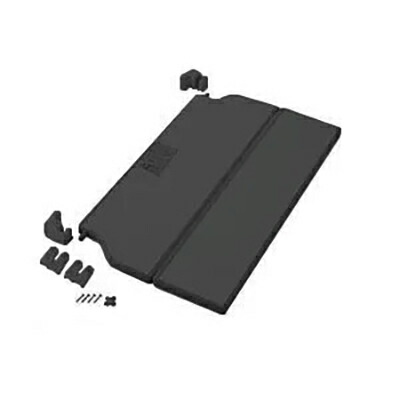 LIXIL（INAX）　薄型腰掛付保温フタ　レザー調ブラック　【品番：YFK-0476A（1）-D3-B/K】【14】