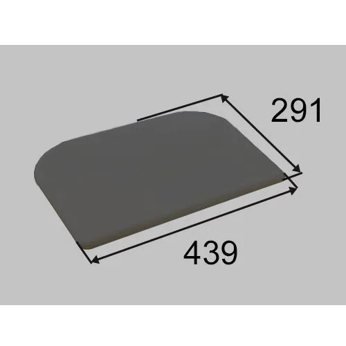 LIXIL（INAX）　浴室ベンチカウンター用 クッション　グレー　【品番：CCB-3/G2】