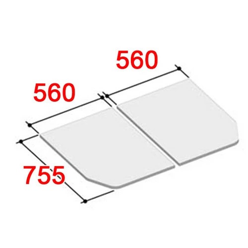 LIXIL（INAX）　組フタ　【品番：YFK-1176B（6）-D4】