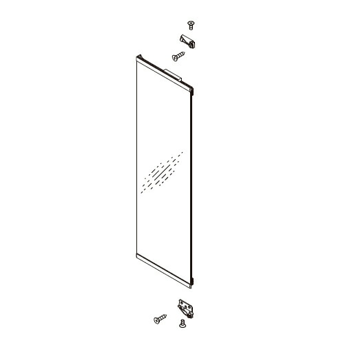 LIXIL（INAX）　鏡ASSY　【品番：MMRZ482-SET】【14】