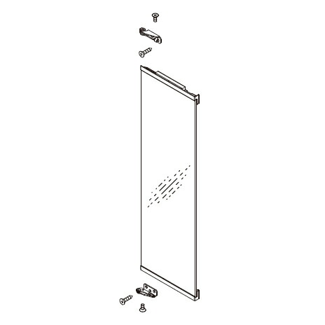LIXIL（INAX）　鏡ASSY　【品番：MMRZ484-SET】【14】