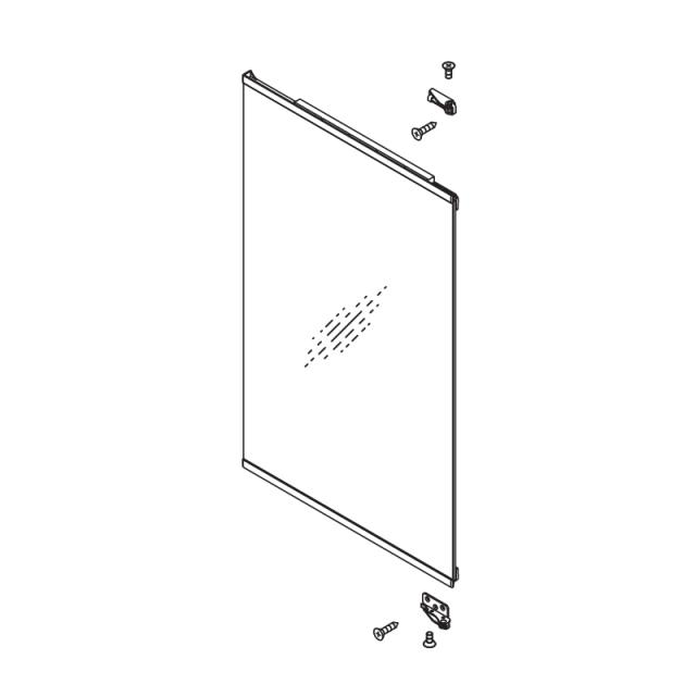 LIXIL（INAX）　鏡ASSY　【品番：MMRZ463-SET】【14】