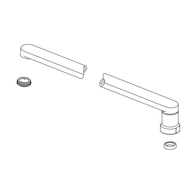 LIXIL（INAX）　自在吐水口部　【品番：A-10331-33】【14】