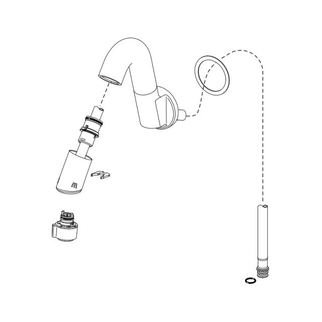 LIXIL（INAX）　吐水口部　【品番：A-10350-1】