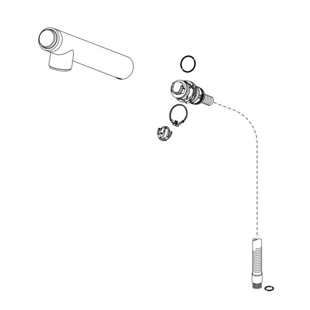 LIXIL（INAX）　ハンドシャワーASSY　【品番：A-10399】【14】