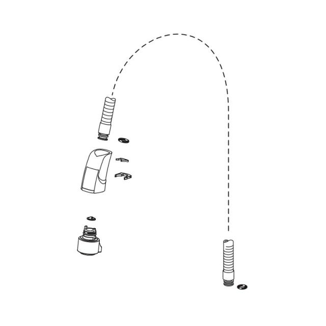 LIXIL（INAX）　ハンドシャワー部　【品番：A-10521】【14】