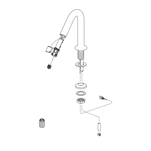 LIXIL（INAX）　吐水口ASSY　【品番：A-11023-100】【14】