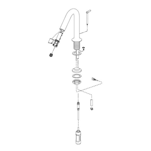 LIXIL（INAX）　吐水口ASSY　【品番：A-11023-90】【14】