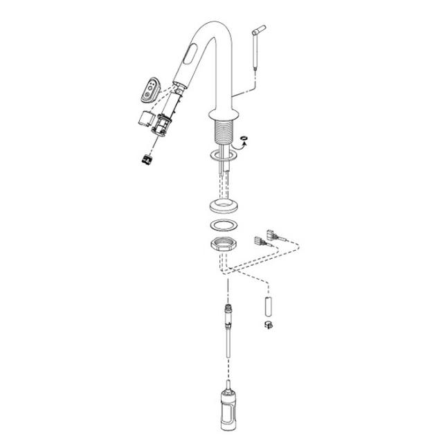LIXIL（INAX）　吐水口ASSY　【品番：A-11025-30】【14】